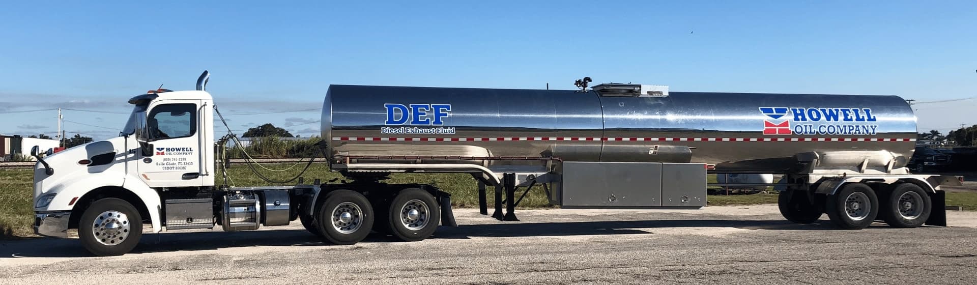 Diesel Exhaust Fuel Delivery Truck